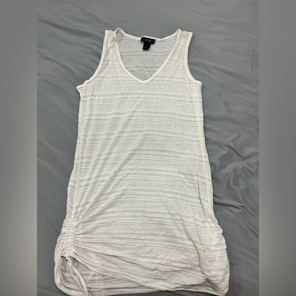 Apt 9 Sheer White Coverup